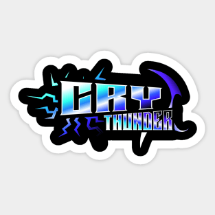 Dragon Force - Cry Thunder Sticker